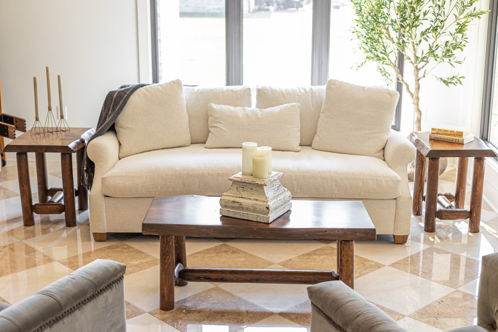 Rustic Coffee + End Table Set