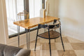 Hairpin Leg Live Edge Desk
