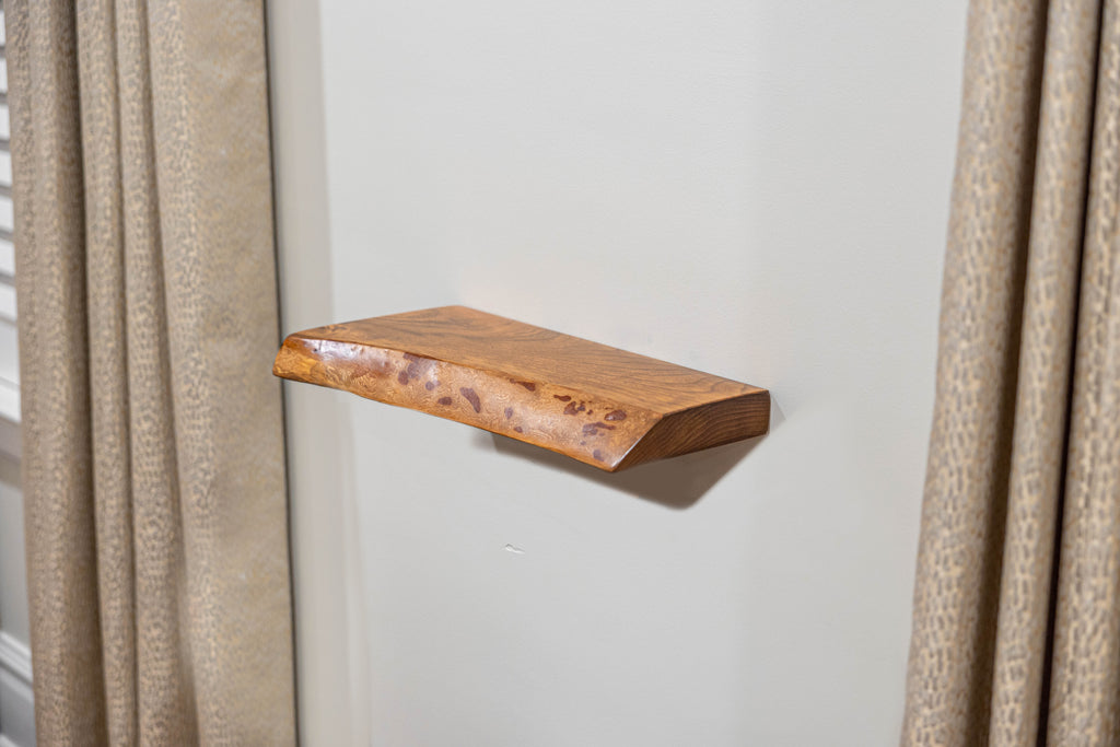 Live Edge Floating Shelf