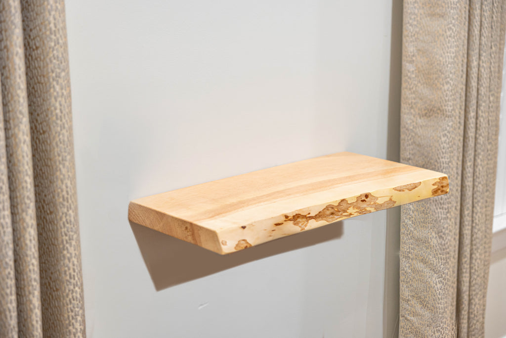 Live Edge Floating Shelf