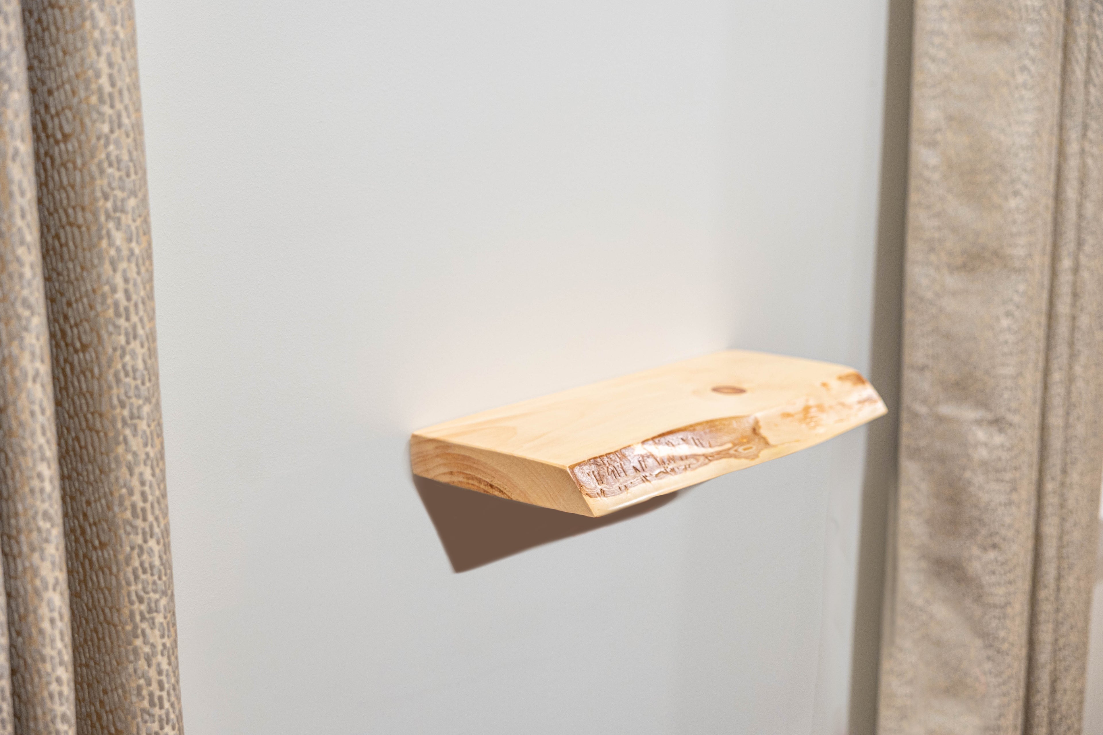 Live Edge Floating Shelf