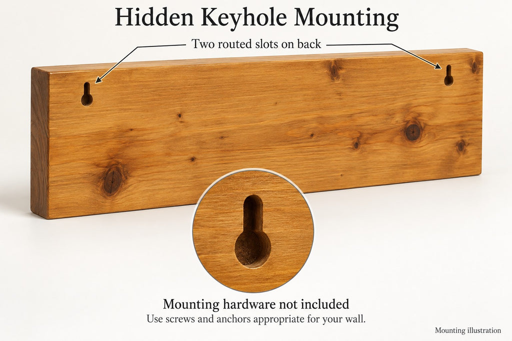 20″ Wooden Baseball and Softball Ring & Medal Display